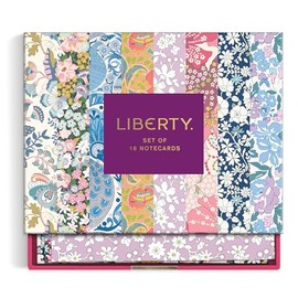 Galison Liberty London – Juego de tarjetas de notas florales de felicitación perfecto para cualquier ocasión
