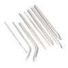12Pcs Stainless Steel Paracord Stitching Set Paracord Needle with Storage