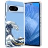 Unov Case Compatible with Pixel 8a Case Clear Transparent Slim