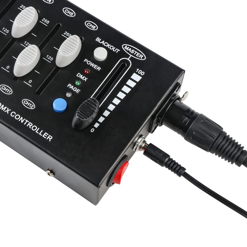 Dmx 512 Console, 12 Channel Dmx Controller, Controlador Dmx 512