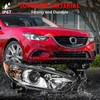 Huray Halogen Headlight Assembly for Mazda 6 2014 2015 2016