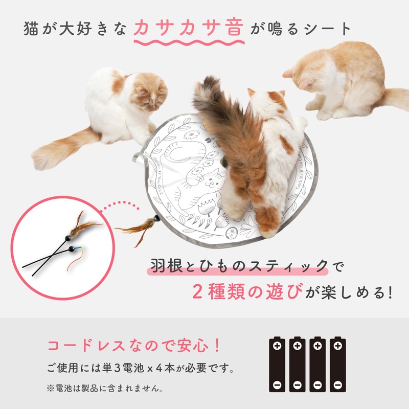 Necoichi Catch Me If You Can 2 Electric Toy for