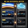 Sequential Turn Signal Led Light Strip Dynamic Scan Start Up