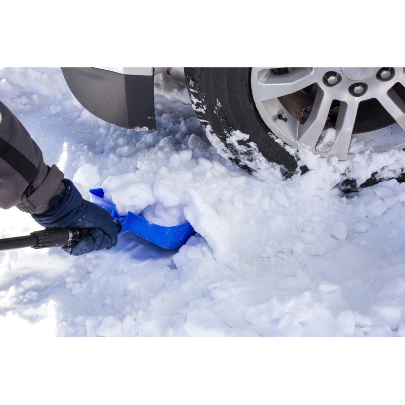 SubZero 17211 Auto Emergency Snow Shovel with Extendable Handle (Colors