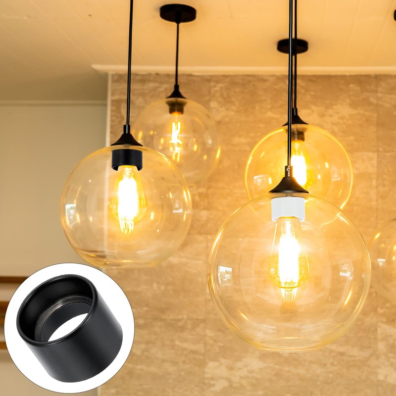 PATIKIL Light Socket Shade Ring, 3pcs E26 E27 Medium Base