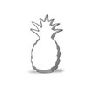 Keewah Pineapple Cookie Cutter, 5 x 2.7 inch, Stainless Steel