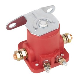 BlueStars 12V Heavy Duty SW3 Hot Rod Starter Solenoid SS581T/ ALL76203 - Compatible with Ford 2000 3000 4000 1956-up Bronco/Mercury Evinrude Johnson Outboard/Tractor - Replaces B6AZ-11450-A C6AF F496