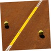 Mikinona 4pcs Tennis Court Line Markers Flat Disc Markers for