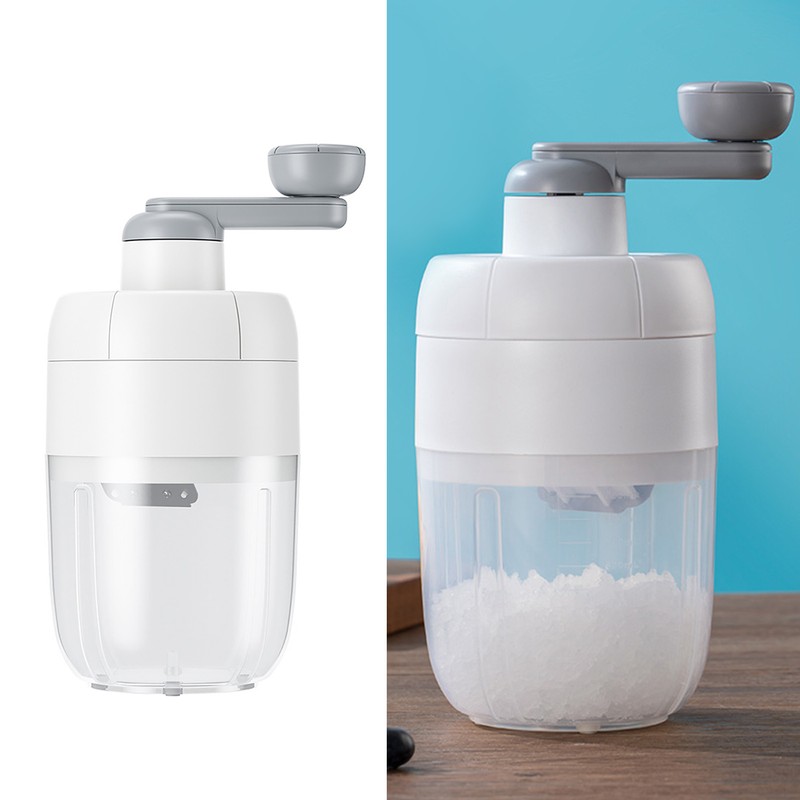 Manual Shaved Ice Snow Cone Maker Thickened Stainless Steel Blade
