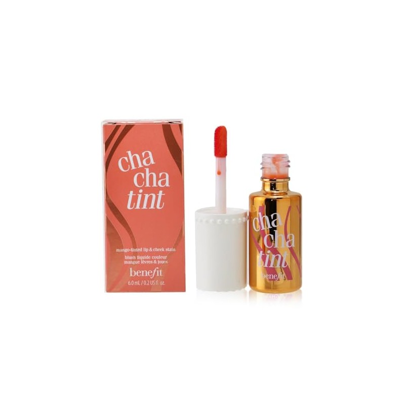 Benefit Cha Cha Tint Mango Tinted Lip & Cheek Stain,