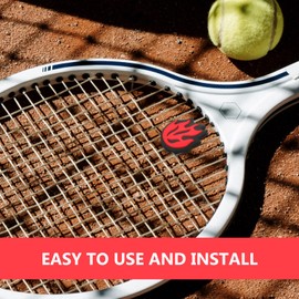 BESPORTBLE 6pcs Tennis Racket Vibration Dampener Racket String Shock Absorber Fire Shaped Silicone Racquet Shock Absorbers Tennis Racket Accessories