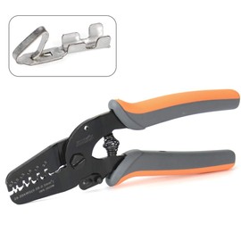 IWISS Open Barrel Crimping Tools Works on AWG24-12 JAM, Molex, Tyco, JST Terminals and Connectors