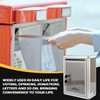 ZJIVQO Suggestion Box Lockable Ballot Box Donation Box with Lock