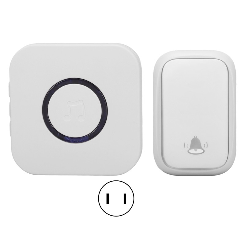 Long Distance Wireless Doorbell Self Powered Waterproof Door Bell Pager