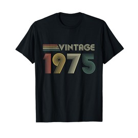 Vintage 1975, 1975 Birthday, 1975 T-Shirt