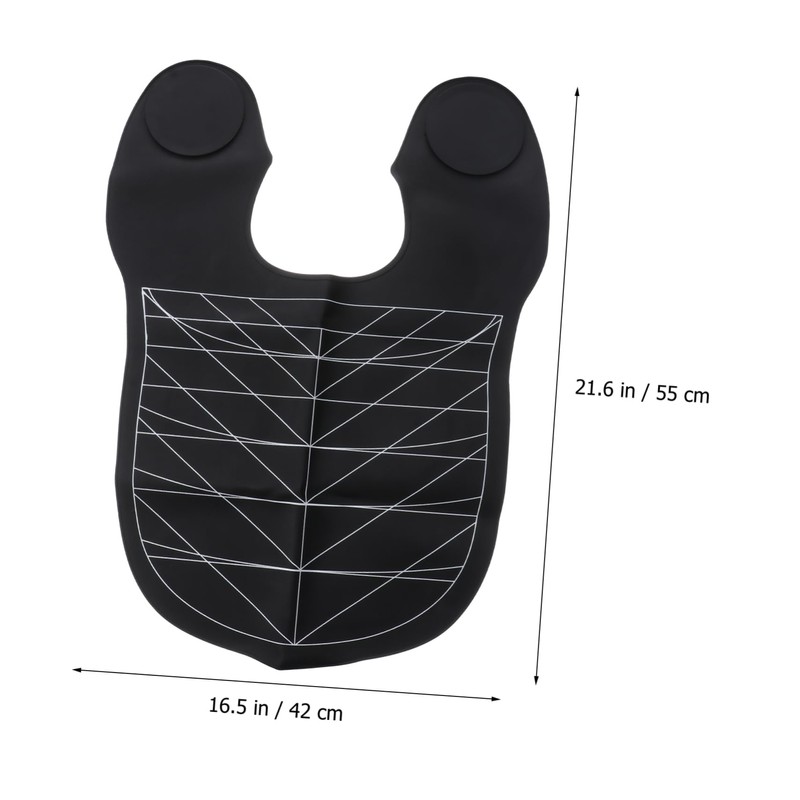 Ipetboom 1pc Salon Neck Tray Ergonomic Hair Dyeing Perming Tool