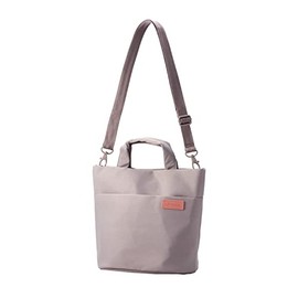 Elecom Off toco Computer Case, Tote Bag, 2-Way, Bottle Holder, Freestanding Design, Rose Grey