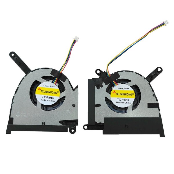 TXLIMINHONG New Compatible CPU and GPU Cooling Fan for ASUS