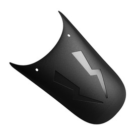 MACHSWON 1x Motorcycle Front Rear Mudguard Fender Extender, Extension Wheel Cover Tire Hugger Mud Splash Guard, Motorcycle Universal Fit Arc Length 20cm, 24.5 * 14.5 * 12 cm/8.66 * 5.71 * 4.72 inch