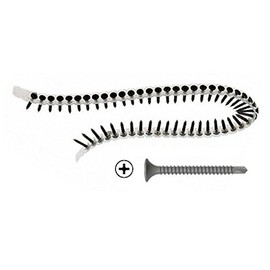 Magazine Screws with TEKS Drill Bit 3.5 x 35 mm Pack of 1,000 Drywall Screws