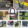 4-Digit Password Padlock - Bicycle & Chain Lock, Anti-Shear Cabinet
