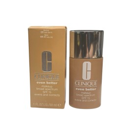 Clinique-Even Better Makeup Evens And Corrects~BS SPF 15~WN 82 Latte ~1 oz