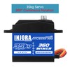 INJORA 35KG Digital Servo Waterproof 360° Rotation and 25T 8mm*16mm