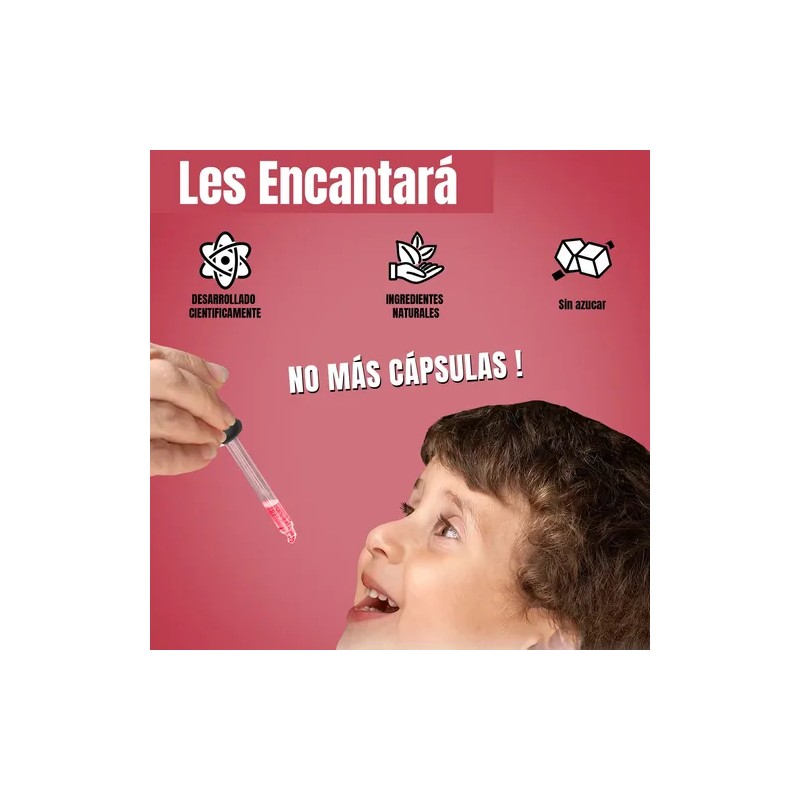 Vitaminas B NSN en Gotas Sabor Hibisco Complejo B6 B2