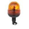 Generic Rotating Flashing Amber Beacon Flexible DIN Pole Mount Tractor