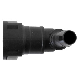 4LIFETIMELINES Fuel Line Quick Connect, 90 Degree Push-On, Single Barb, Adapter for 1/2 in Steel to 1/2 in Nylon Tubing, Bag of 2, Fuel Line Connection Repair