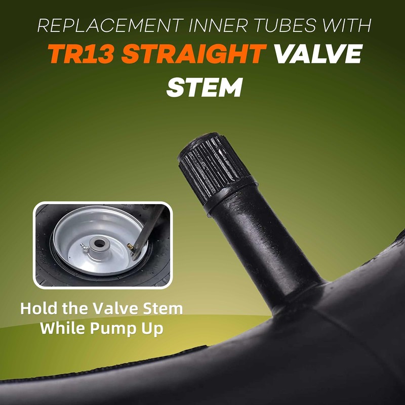 AR-PRO 4.80/4.00-8" Heavy Duty Inner Tube with TR-13 Straight Valve
