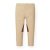 Hope & Henry Girls' Ponte Riding Pants Medium Khaki