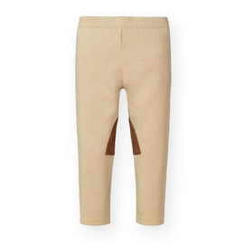 Hope & Henry Girls' Ponte Riding Pants Medium Khaki