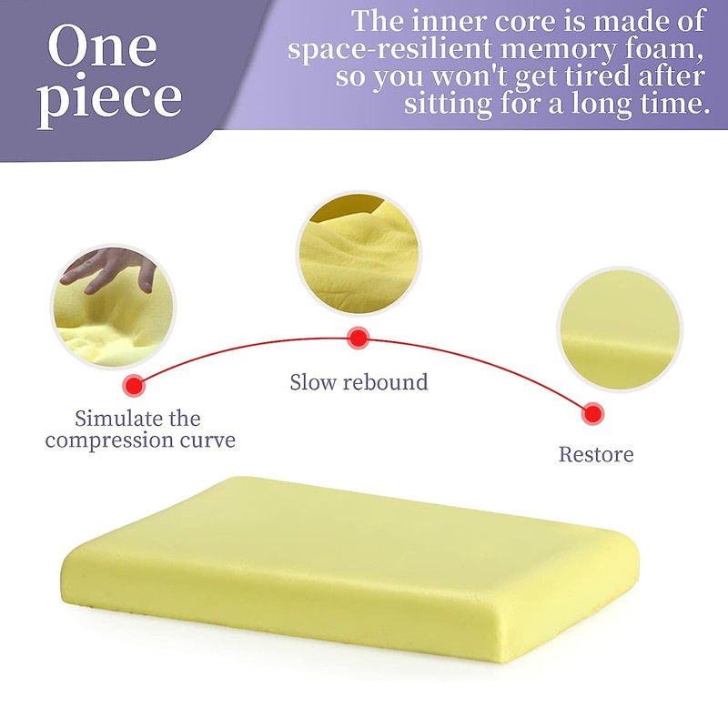 Zhi Jin 1 Piece Soft Rectangular Chair Cushion Cushion Seat