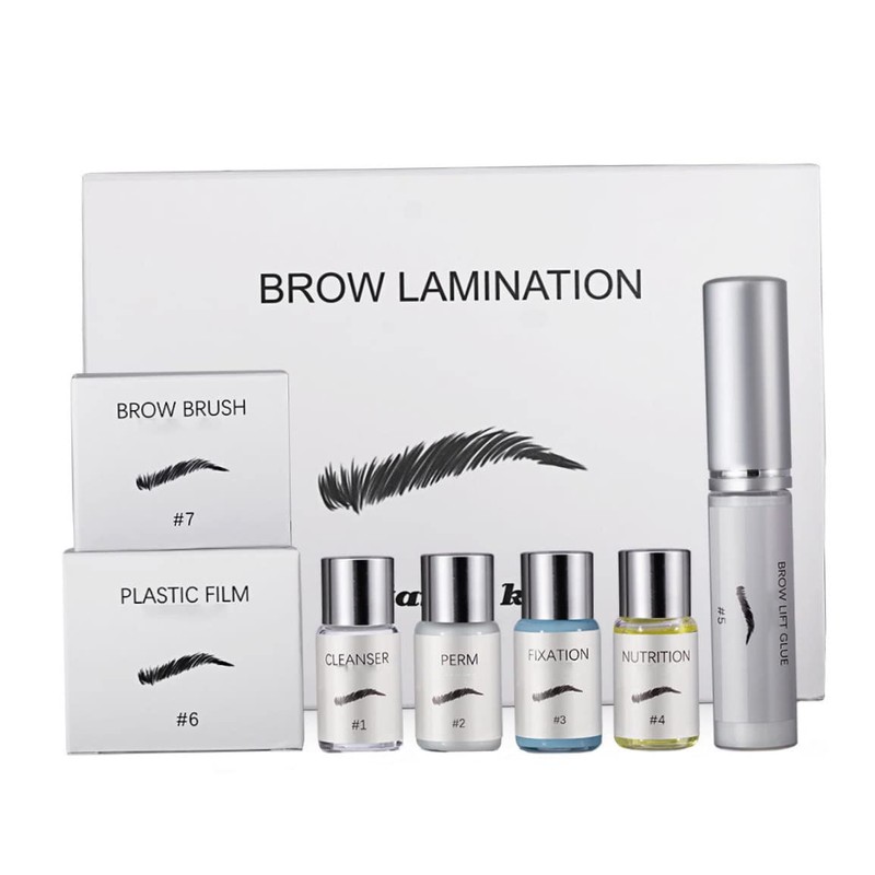 Kit de laminación de cejas, juego permanente cejas 3D para