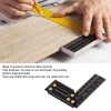 100mm Woodworking Scriber L Shape Square Ruler Aluminum Alloy Carpenter