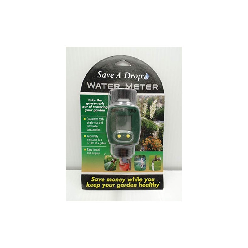 P3 International Water Meter, Save A Drop