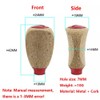 UCCKEYI Spincasting Reel Handle Knob Soft Rubber Cork Spinning Baitcasting
