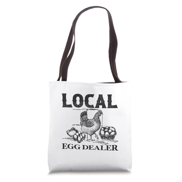 Farmer Support Your Local Egg Dealer Funny Chicken Egg Lover