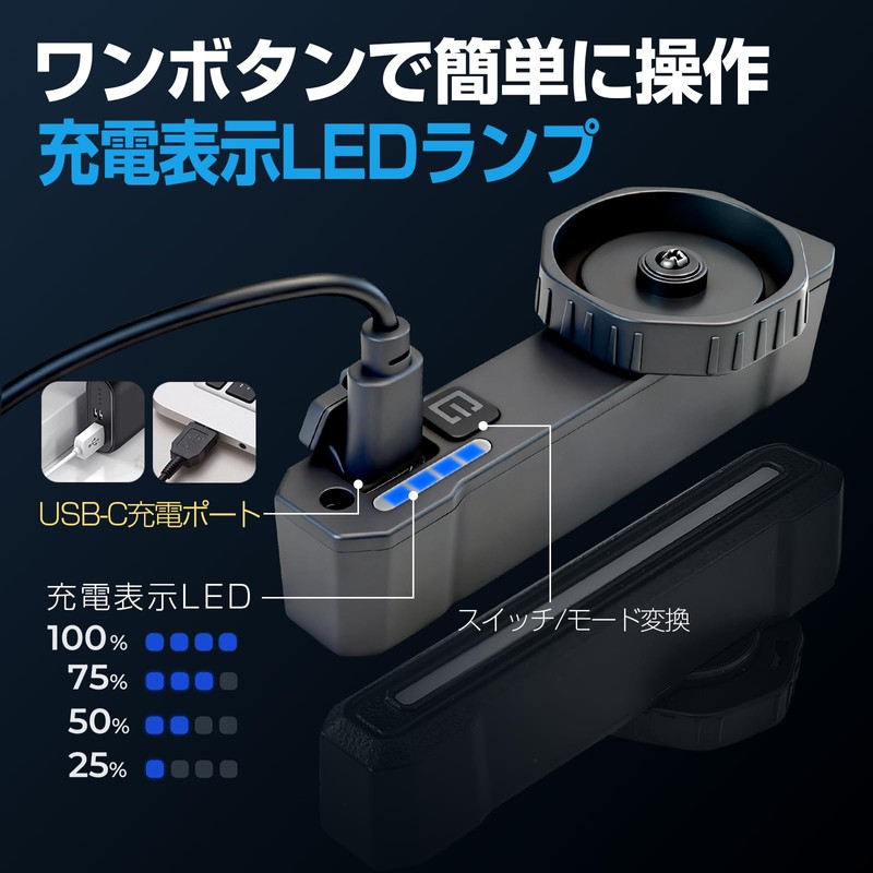AIBOO Japan Standard Bicycle Tail Light【Next Generation Smart Bicycle Light】Smart
