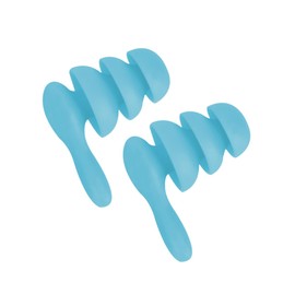 Ipetboom 2 Pairs Soundproof of Creative Bathing Studying Swimming Durable Hearing Protection Blue