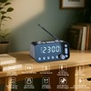 Alkia Radio with Clock, FM/DAB+/DAB Radio Alarm Clock with 5
