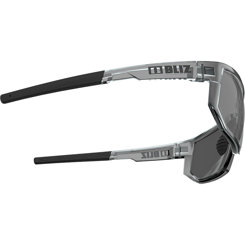 Bliz Unisex Arrow Sports Glasses, Transparent Grey/Smoke, One Size