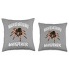 Mexican Red Knee Tarantula Whisperer Throw Pillow