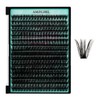 Lash Clusters 320Pcs 100D DIY Individual D Curl Wispy Eyelashes