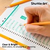 Shuttle Art Wood-Cased #2 HB Pencils, 350 Pack Sharpened Yellow