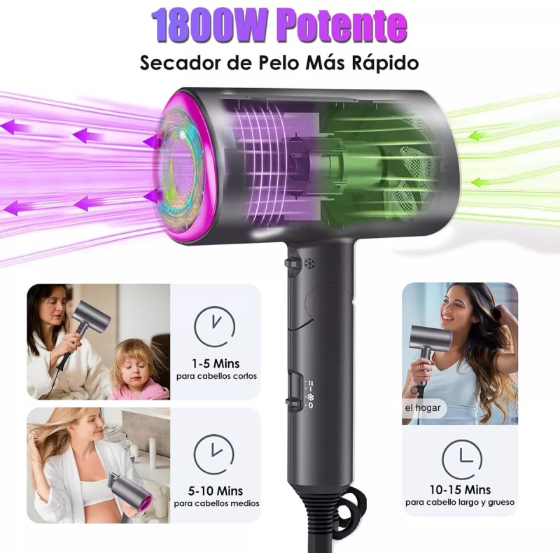 Secador Para Cabello Profesional Estética Salón De Belleza