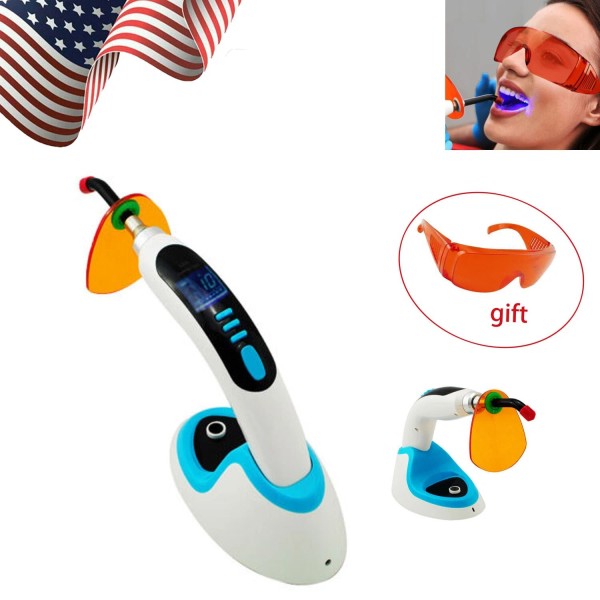 Denshine USA Wireless Dental LED Curing Light 1400MW Teeth Whitening