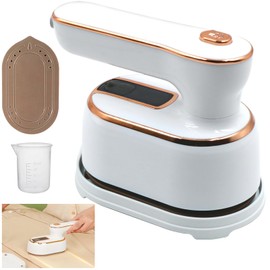 EMAGIE Plancha de Vapor Portatil - 10 Minutos Plancha de Vapor 100 ML Gran Capacidad Plancha de Vapor para Ropa Desinfecta la Ropa y Los Tejidos y Elimina Los OloresIdeal para Viajar y Acampar