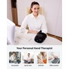 FIT KING Cordless Hand Massager with Compression & Heating, Fingers